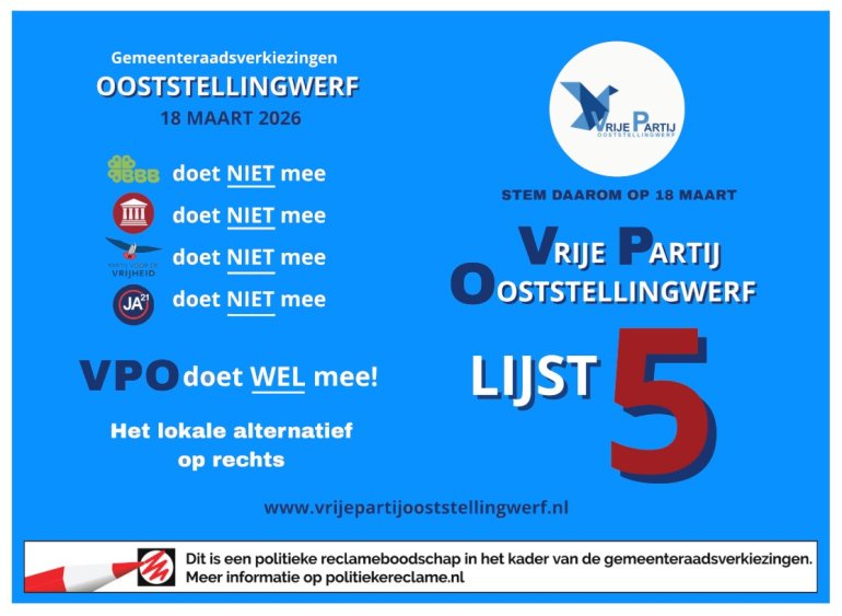 Hele middenpagina in de Nieuwe Ooststellingwerver